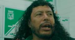 René Higuita hablando después de la arenga de James en el vestuario de Nacional. FOTO PANTALLAZO TOMADO DEL VIDEO COMPARTIDO POR ATLÉTICO NACIONAL
