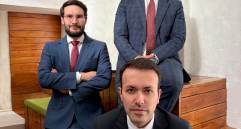 La firma DHM Consultoría Legal fue fundada por los abogados Juan Antonio Diaznuila Alcázar, Fernando Javier Hernández Arroyo y Gustavo Adolfo Medina Arroyo. Foto: Cortesía