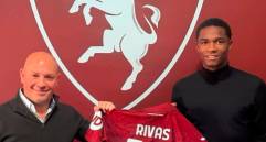 La presentación oficial de Féder Rivas como jugador del Torino de Italia. FOTO TORINOFC