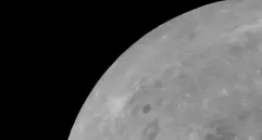 Imagen de la superficie lunar durante la misión Apolo 11, en julio de 1969. FOTO cortesía Nasa 