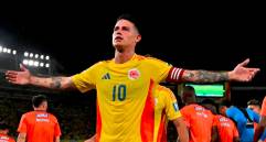 James Rodríguez, capitán de la Selección Colombia. FOTO GETTY