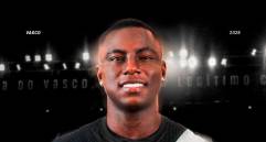 La imagen con la que Vasco da Gama presentó a Marino Hinestroza en sus redes sociales. FOTO CORTESÍA VASCO DA GAMA