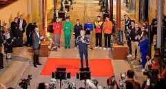 Inter Rapidísimo, junto a la administración distrital de Bogotá, realizó este reconocimiento a quienes recorren las calles todos los días haciendo entregas con todo profesionalismo. Fotos: Cortesía