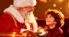 La familia puede visitar a Santa que por estos días se encuentra en Arkadia Centro Comercial. Foto: Cortesía