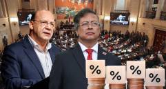 El análisis llega en un momento en que el Gobierno Petro enfrenta presiones para cumplir la regla fiscal y los mercados observan con atención la trayectoria de la deuda pública colombiana manejada por el Ministerio de Hacienda. FOTO: Colprensa y Presidencia.