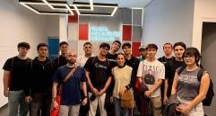 Un grupo de estudiantes de Ingeniería de Sistemas de la Universidad de Medellín visitó las instalaciones del Triara Megacenter, uno de los datacenters más avanzados de la región. Foto: Cortesía