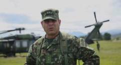 Brigadier general Federico Mejía, señalado de presuntamente favorecer a una persona en medio de un operativo en el Cauca en 2024. Foto: redes