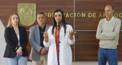 Marta Cecilia Ramírez, secretaria de Salud de Antioquia. FOTO: Cortesía Gobernación de Antioquia