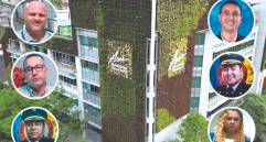 Estos son algunos de los presuntos implicados por la presunta corrupción entre el Área Metropolitana y los bomberos de Itagüí. Primera columna, de arriba a abajo: Miguel Quintero (hermano del exalcalde Daniel Quintero), Álvaro Villada (exsubdirector financiero Área Metropolitana) y Elkin González (exjefe de Bomberos de Itagüí). Segunda columna, de arriba a abajo: Juan David Palacio (exdirector Área Metropolitana), Misael Cadavid (exgerente de Bomberos Itagüí) y María Yaneth Rúa (profesional Área Metropolitana). A Quintero y Villada no los han llamado, pero los mencionan testigos. FOTOS: Cortesía