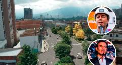 Este fue el último render que se presentó de las obras que se pensaban hacer en la quebrada La Limona y en el resto de la vía vieja a San Antonio de Prado. Tanto en las alcaldías de Daniel Quintero (arriba) como en la de Federico Gutiérrez (abajo) se presentaron proyectos que no se han ejecutado. FOTO: CORTESÍA