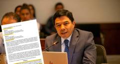 Óscar de Jesús Hurtado, quien fue secretario de Hacienda y de Gobierno durante la administración de Daniel Quintero, tiene tres demandas por deudas producto de negocios personales en el Suroeste antioqueño. FOTOS: ESNEYDER GUTIÉRREZ CARDONA Y CORTESÍA