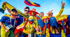 A los últimos dos mundiales a los que asistió la Selección, la acompañaron en total más de 60.000 hinchas cafeteros. FOTO Juan antonio sánchez