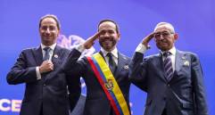 Con la banda cruzando el pecho de Abelardo de la Espriella, Colombia comenzó oficialmente un nuevo ciclo político. FOTO: PRESIDENCIA