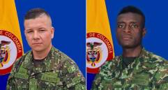 Resecuestraron a dos soldados en La Macarena, Meta. FOTOS: Ejército Nacional 