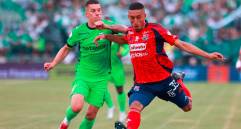 Independiente Medellín y Atlético Nacional empataron en un nuevo clásico paisa. FOTO MANUEL SALDARRIAGA