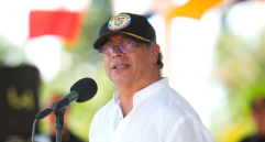 El jefe de Estado aseguró encontrar la paz en Colombia se ha vuelto “profundamente complejo y tormentoso”. FOTO: PRESIDENCIA