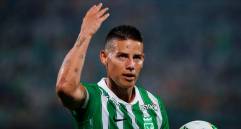 James Rodríguez es uno de los capitanes del conjunto verdolaga. FOTO CAMILO SUÁREZ
