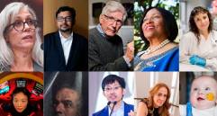En la parte superior, de izquierda a derecha, están Susan Monarez, Achal Agrawal, Tony Tyson, Precious Matsoso y Sarah Tabrizi, y en la parte inferior están Mengran Du, Luciano Moreira, Liang Wenfeng, Yifat Merbl y KJ Muldoon. FOTO: Nature / Getty / Children’s Hospital of Philadelphia