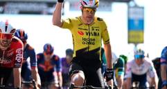 Wout Van Aert es triple campeón mundial de ciclocros. FOTO: GETTY
