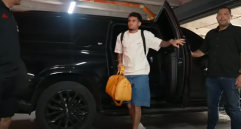 Luis Díaz se encontraba desde hace días en la capital del Atlántico, sin embargo, ya se unió a la concentración. Foto: Captura de video FCF