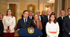 El presidente Gustavo Petro asumió el poder el pasado 7 de agosto y, desde entonces, su favorabilidad ha venido disminuyendo. FOTO: Presidencia