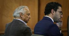 El Tribunal Superior de Bogotá dio orden de captura a los exministros Ricardo Bonilla, quien asistió de manera presencial, y Luis Fernando Velasco, de forma virtual, por los presuntos actos de corrupción dentro de la Unidad de Gestión de Riesgo (UNGRD). Foto: Colprensa