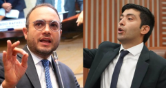 El guajiro Alfredo Deluque (Partido de La U), amigo personal del presidente electo, llega con más respaldo para ganar la presidencia del Senado.El conservador cordobés Nicolás Barguil (derecha) no tendría competencia para asumir la Cámara de Representantes. FOTO: Redes sociales