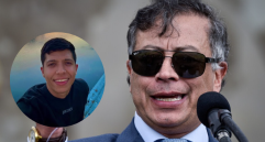 El presidente Gustavo Petro habló sobre la muerte de joven colombiano a manos de ICE. FOTOS: Colprensa y Redes sociales