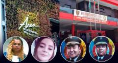 En las miniaturas, de izquierda a derecha, Yaneth Rúa y Laura Mejía, que han sido funcionarias del Área Metropolitana, lo mismo que Misael Cadavid y Elkin González, de los bomberos de Itagüí, quienes aspiran ganarse o conservar el principio de oportunidad. FOTOS: Archivo EL COLOMBIANO