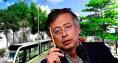 El gobierno del presidente Gustavo Petro dejó al Metro de la 80 con graves rezagos financieros. FOTO: El Colombiano y Cortesía