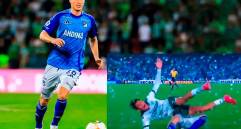 Andrés Llinás, zaguero central de Millonarios. FOTO TOMADA DE VIDEO