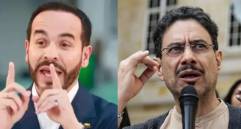 Abelardo De la Espriella e Iván Cepeda. Fotos: El Colombiano y Colprensa