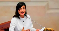 Irene Vélez fue designada directora de la Anla el 21 de marzo de 2025. FOTO COLPRENSA