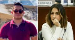 Nicolás Alcocer, hijo de la primera dama Verónica Alcocer, y Laura Sarabia, embajadora de Colombia en el Reino Unido. FOTO: Archivo