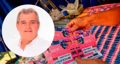 Rubén Darío Callejas y su esposa han reiterado que tanto la compra del billete como el premio fueron transparentes. FOTO: CORTESÍA Y EL COLOMBIANO