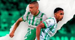 Camilo Cándido y Cristian Uribe, cuando tiene la oportunidad, vienen alzando su nivel en Nacional. FOTOS JUAN ANTONIO SÁNCHEZ