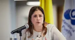 La Defensoría, liderada por Iris Marin Ortiz, pidió a las autoridades judiciales actuar para frenar la impunidad que afecta a más del 85% de crímenes contra periodistas en el mundo. FOTO: DEFENSORÍA DEL PUEBLO