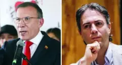 Barreras justificó sus cambios de partido y respondió por cuestionamientos a su lista al Congreso. Aseguró que busca unir al país con seguridad y paz, tomando distancia de los “extremismos”. FOTOS COLPRENSA