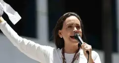 María Corina Machado se convierte en la segunda ganadora de un Nobel en Venezuela. FOTO: Redes Sociales.