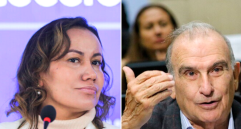 La ministra de Salud, Carolina Corcho, desacreditó los planteamientos del senador Humberto de la Calle, quien planteó que la reforma a la salud estaba “muerta”. FOTO COLPRENSA