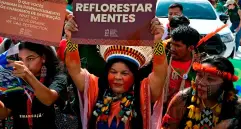 Delegados, líderes y activistas climáticos participaron en las jornadas finales de la COP30 en Belém. FOTO Getty 