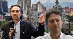 El alcalde Federico Gutiérrez hizo referencia este martes a los presuntos hechos de corrupción en la administración del exalcalde Daniel Quintero. FOTOS EL COLOMBIANO y Cortesía