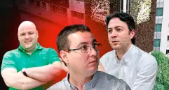 En las investigaciones por el escándalo de presunta corrupción en el Área Metropolitana también están salpicados Miguel Quintero, hermano del exalcalde Daniel Quintero, y el exdirector del Área Metropolitana, Juan David Palacio. FOTO EL COLOMBIANO