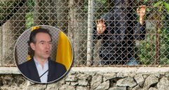 El alcalde Federico Gutiérrez se refirió al protocolo que prepara el Gobierno Nacional para que la Policía entre a las universidades cuando se presenten desmanes. FOTOS: Carlos Velásquez y Cortesía