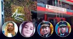 Yaneth Rúa y Laura Mejía, que han sido funcionarias del Área Metropolitana, lo mismo que Misael Cadavid y Elkin González, de los bomberos de Itagüí, aspiran a ganarse o conservar el principio de oportunidad. FOTOS: ARCHIVO