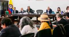 La iniciativa se discute en primer debate en la Comisión Primera del Senado. FOTO: COLPRENSA
