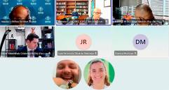 En la audiencia de ayer se reveló la relación entre la exsubdirectora ambiental Diana María Montoya y Miguel Quintero. FOTO: TOMADA DE AUDIENCIA Y CORTESÍA 