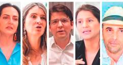 Los aspirantes precisaron que no se trata de un paso atrás. “Seguimos firmes en la convicción de defender a Colombia y en nuestro legítimo deseo de liderarla”. FOTO: EL COLOMBIANO