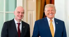 Infantino asegura haber dicho a Trump que las instancias de la FIFA son “independientes”. FOTO: Tomada de Instagram @gianni_infantino