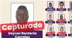 El sujeto, identificado como Deyver Corrales Rentería, era requerido por el delito de acceso carnal violento en contra de una menor de edad. FOTO: Cortesía Gobernación de Antioquia